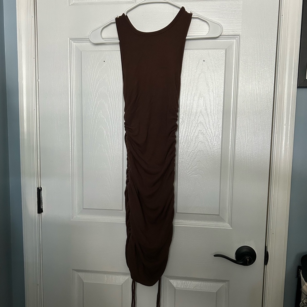 white fox dress